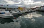 A bela marina de Bridgetown, a capital de Barbados A bela marina de Bridgetown, a capital de Barbados
