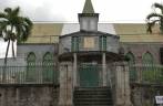 A Catedral Anglicana de Roseau, capital de Dominica, no Caribe A Catedral Anglicana de Roseau, capital de Dominica, no Caribe