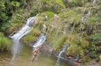 Cachoeira da Gurita, nascente do Rio Araguari, em São João Batista, na região da Serra da Canastra - MG Cachoeira da Gurita, nascente do Rio Araguari, em São João Batista, na região da Serra da Canastra - MG