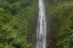 Caminhada até os Chutes du Carbet, no Parque Nacional em Basse Terre, em Guadalupe, no Caribe Caminhada até os Chutes du Carbet, no Parque Nacional em Basse Terre, em Guadalupe, no Caribe