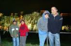 Com os sobrinhos, numa gélida noite em Poços de Caldas Com os sobrinhos, numa gélida noite em Poços de Caldas