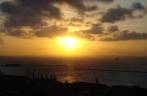 Pôr-do-sol visto do Forte da Capoeira, em Salvador - BA Pôr-do-sol visto do Forte da Capoeira, em Salvador - BA