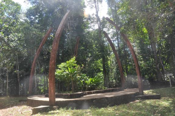 A Praça da Resistência, no P.N do Monte Pascoal, próximo à Itamaraju - BA A Praça da Resistência, no P.N do Monte Pascoal, próximo à Itamaraju - BA