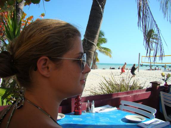 Bar na praia, em Key West Bar na praia, em Key West