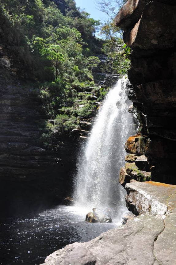 Cachoeira do Sossego, em Lençóis, na Chapada Diamantina - BA Cachoeira do Sossego, em Lençóis, na Chapada Diamantina - BA