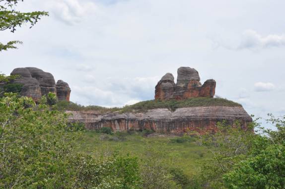 Chegando na Toca do Capim, no Parque Nacional da Serra das Confusões, no sul do Piauà Chegando na Toca do Capim, no Parque Nacional da Serra das Confusões, no sul do PiauÃ