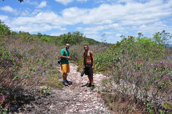 Com o Lúcio na trilha para o Lapão, em Lençóis, na Chapada Diamantina - BA Com o Lúcio na trilha para o Lapão, em Lençóis, na Chapada Diamantina - BA