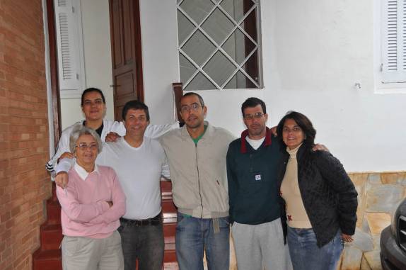 Despedida de Poços de Caldas (Gogóia, Cláudia, Betinho, Chico e Luisa Despedida de Poços de Caldas (Gogóia, Cláudia, Betinho, Chico e Luisa