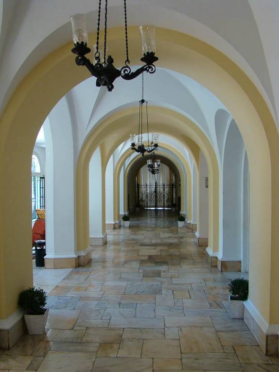 Interior do Hotel Glória em Caxambu - MG Interior do Hotel Glória em Caxambu - MG