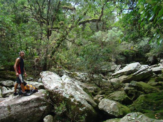 Início do Canyon do 21, em Lençóis, na Chapada Diamantina - BA Início do Canyon do 21, em Lençóis, na Chapada Diamantina - BA