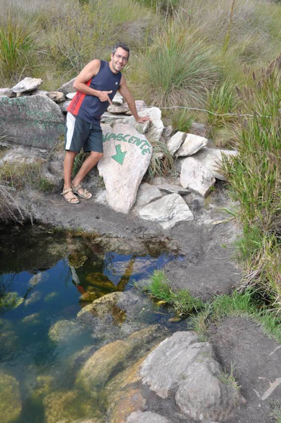 Nascente do Rio São Francisco, no Parque da Serra da Canastra - MG Nascente do Rio São Francisco, no Parque da Serra da Canastra - MG