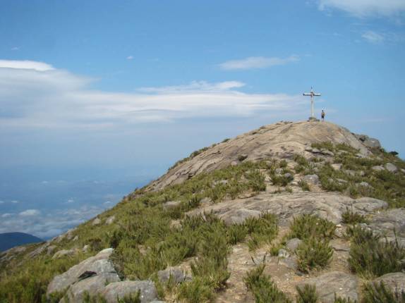 No Cume Do Pico Da Bandeira Pn Do Capara Mg Es