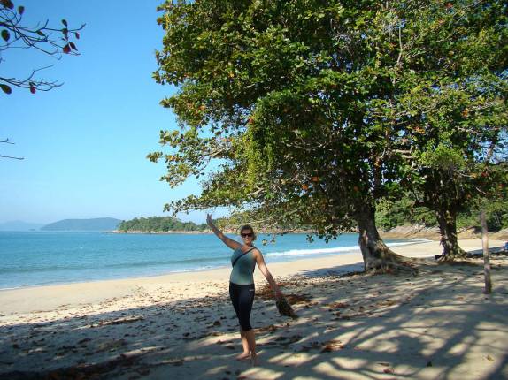 Praia da Cassandoca em Ubatuba - SP Praia da Cassandoca em Ubatuba - SP