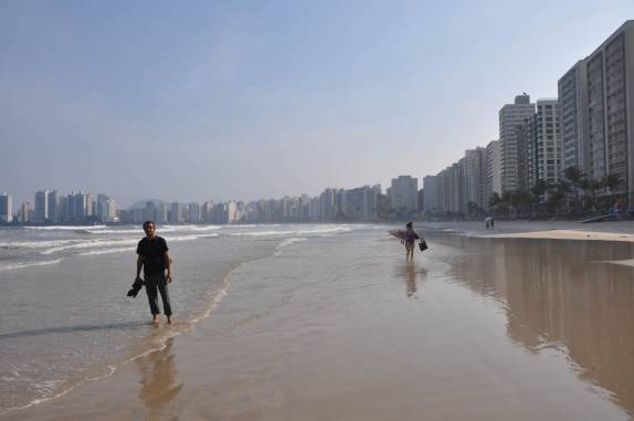 Praia das Pitangueiras, no Guarujá - SP Praia das Pitangueiras, no Guarujá - SP