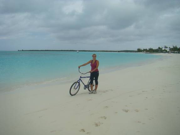 Praia de Cape Santa Maria, em Long Island - Bahamas Praia de Cape Santa Maria, em Long Island - Bahamas