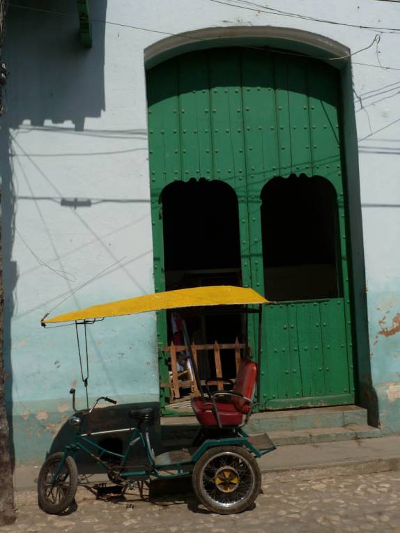 Rua em Trinidad, em Cuba Rua em Trinidad, em Cuba