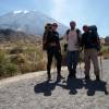 Com o José, nosso guia no trekking do vulcão El Mistí, em Arequipa - Peru