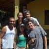 Com o simpático casal de Vitória, Amanda e Vítor, em Fernando de Noronha - PE
