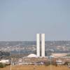 Congresso Nacional visto da torre de TV em Brasília - DF