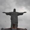O Cristo Redentor, no Rio de Janeiro - RJ