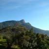 Pico do Papagaio visto da pousada no Vale do Matutu - MG