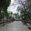 Plaza San Martín, centro de Córdoba, na Argentina