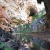 Rio Peruaçu, no interior da Caverna Janelão, no Parque Nacional Cavernas do Peruaçu, próximo à Januária - MG