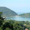 Vista da Praia do Lázaro em Ubatuba - SP