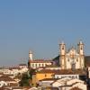 Visão do centro histórico de Ouro Preto - MG