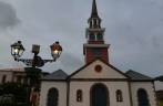 A bela igreja de Anse D'Arlet, no sudoeste da Martinica A bela igreja de Anse D'Arlet, no sudoeste da Martinica