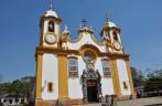 A bela igreja matriz de Sto. Antonio, em Tiradentes - MG