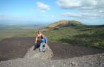 A bela paisagem ao redor do vulcão Cerro Negro, próximo à León, na Nicarágua. A bela paisagem ao redor do vulcão Cerro Negro, próximo à León, na Nicarágua.