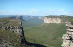 A Chapada Diamantina, vista do alto do Pai Inácio, próximo à Lençóis  - BA