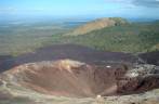 A cratera secundária do Cerro Negro próximo à León, na Nicarágua. A cratera secundária do Cerro Negro próximo à León, na Nicarágua.
