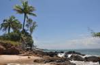 a ilha de Pedra Furada, na Baía de Camamu - BA