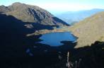 A linda vista do alto dos 3.820 metros do Chirripó, na Costa Rica