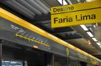 A nova e moderna linha de metrô amarela, em São Paulo