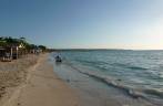 A praia de Long Bay, em frente ao nosso hotel em Negril, na Jamaica A praia de Long Bay, em frente ao nosso hotel em Negril, na Jamaica