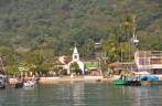 A vila de Abraão, na Ilha Grande - RJ