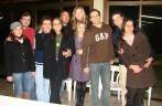Amigos celebrando chá de cozinha da Paula e do Gusta Amigos celebrando chá de cozinha da Paula e do Gusta