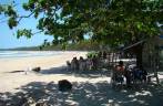 Bar na praia de Cuiera, na Ilha de Boipeba - BA
