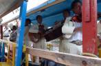 Barco de Mariachis em Xochimilco, na Cidade do México