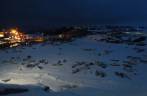 Barcos repousam sobre o gelo que tomou conta do porto de Ilulissat, na Groelândia Barcos repousam sobre o gelo que tomou conta do porto de Ilulissat, na Groelândia