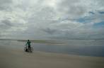 Barra da Lagoa, na Praia Deserta - Superagui Barra da Lagoa, na Praia Deserta - Superagui