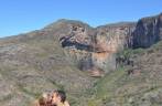Beijo inspirado pela Cachoeira do Tabuleiro, no Parque Estadual da Serra do Intendente, em Tabuleiro - MG