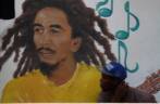 Bob Marley, sempre presente! (em Union Island, sul de São Vicente e Granadinas, no Caribe)