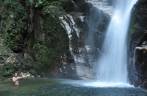 Cachoeira dos Alpinistas no Paraíso Selvagem em Delfinópolis - MG