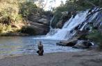 Cachoeira em rio do Complexo da Zilda em Carrancas - MG