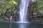 Cachoeira Solitária no Paraíso Selvagem em Delfinópolis - MG