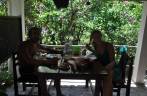 Café da manhã na Pousada Mangueira, em Moreré, na Ilha de Boipeba - BA